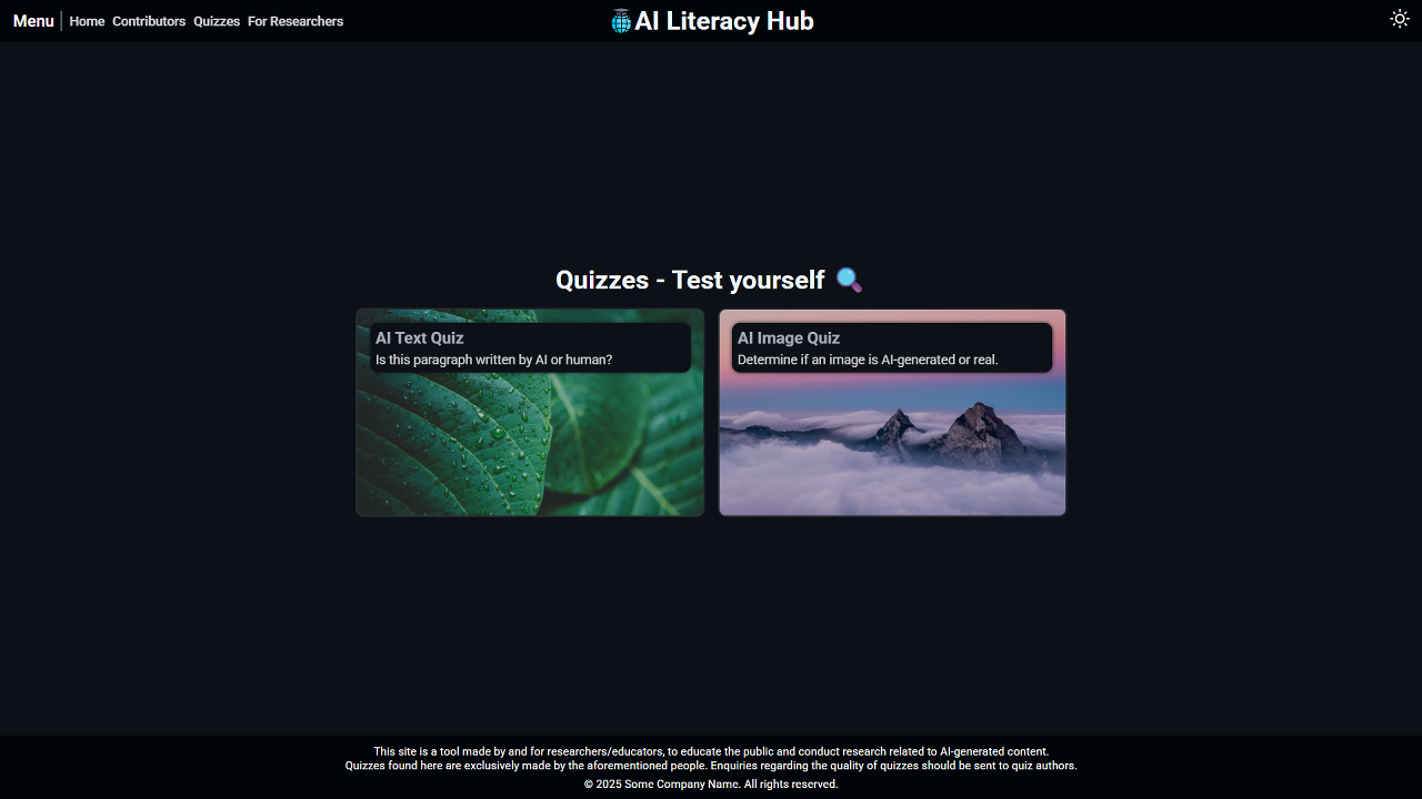 image of AI Literacy Hub